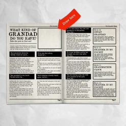 Clearance Personalised Newspaper - The Grandad Times Personalised Jewellery And Keepsakes|Jewellery & Keepsakes