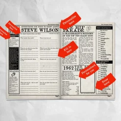 Clearance Personalised Newspaper - The Grandad Times Personalised Jewellery And Keepsakes|Jewellery & Keepsakes