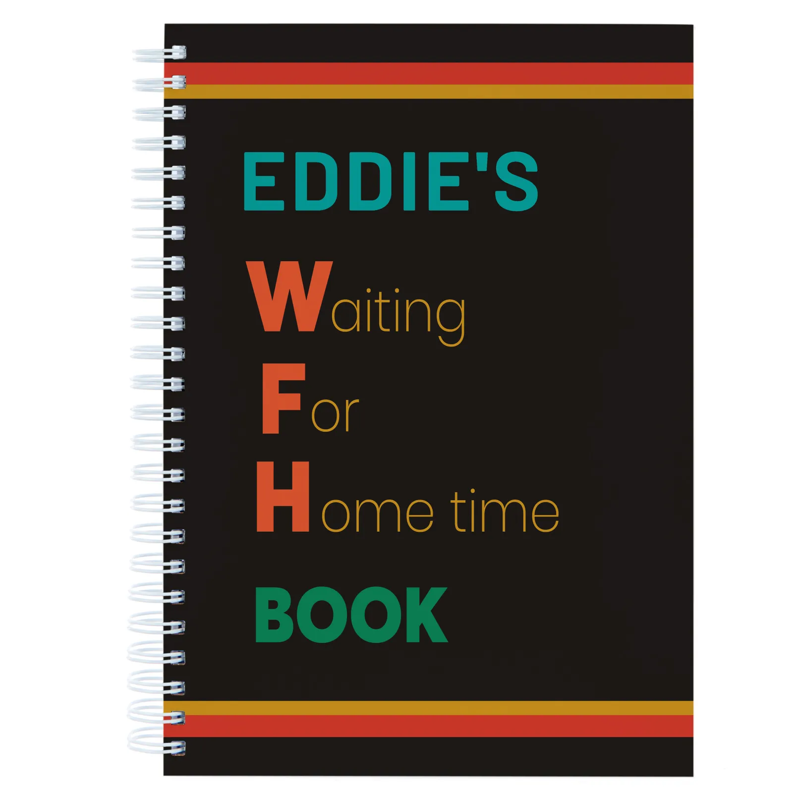 Outlet Personalised Notebook - Waiting For Home Time Personalised Notebooks And Stationery|Notebooks & Stationery