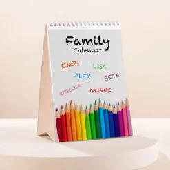 Card Factory Personalised Our Family Calendar - 2024-2025 Edition