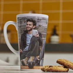 Card Factory Personalised 17oz Photo Latte Mug