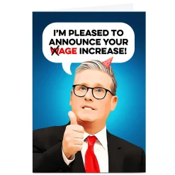 Best Personalised PG Quips Birthday Card - Age Increase Trending|Funny