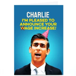 Best Personalised PG Quips Birthday Card - Age Increase Trending|Funny