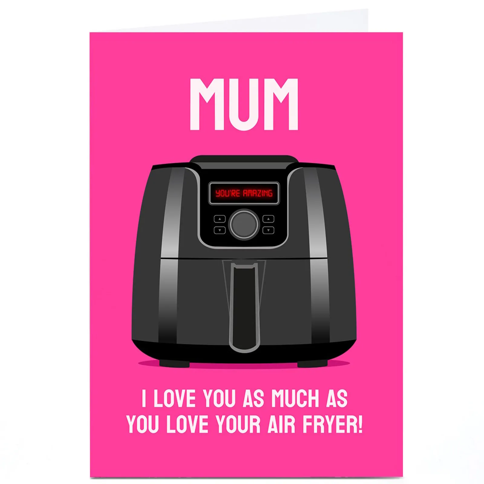 Card Factory Personalised PG Quips Card - Air Fryer