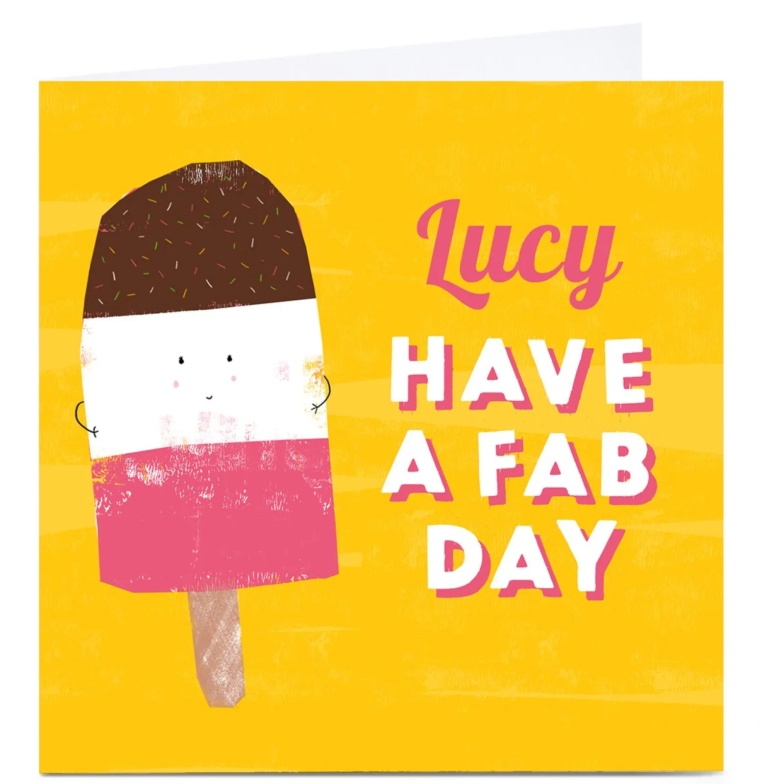 Sale Personalised Phoebe Munger Birthday Card - Have A FAB Day Kids For Sister|For Niece