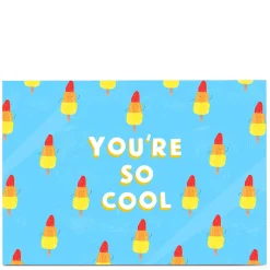 Outlet Personalised Phoebe Munger Card - You're So Cool Kids For Niece|For Granddaughter