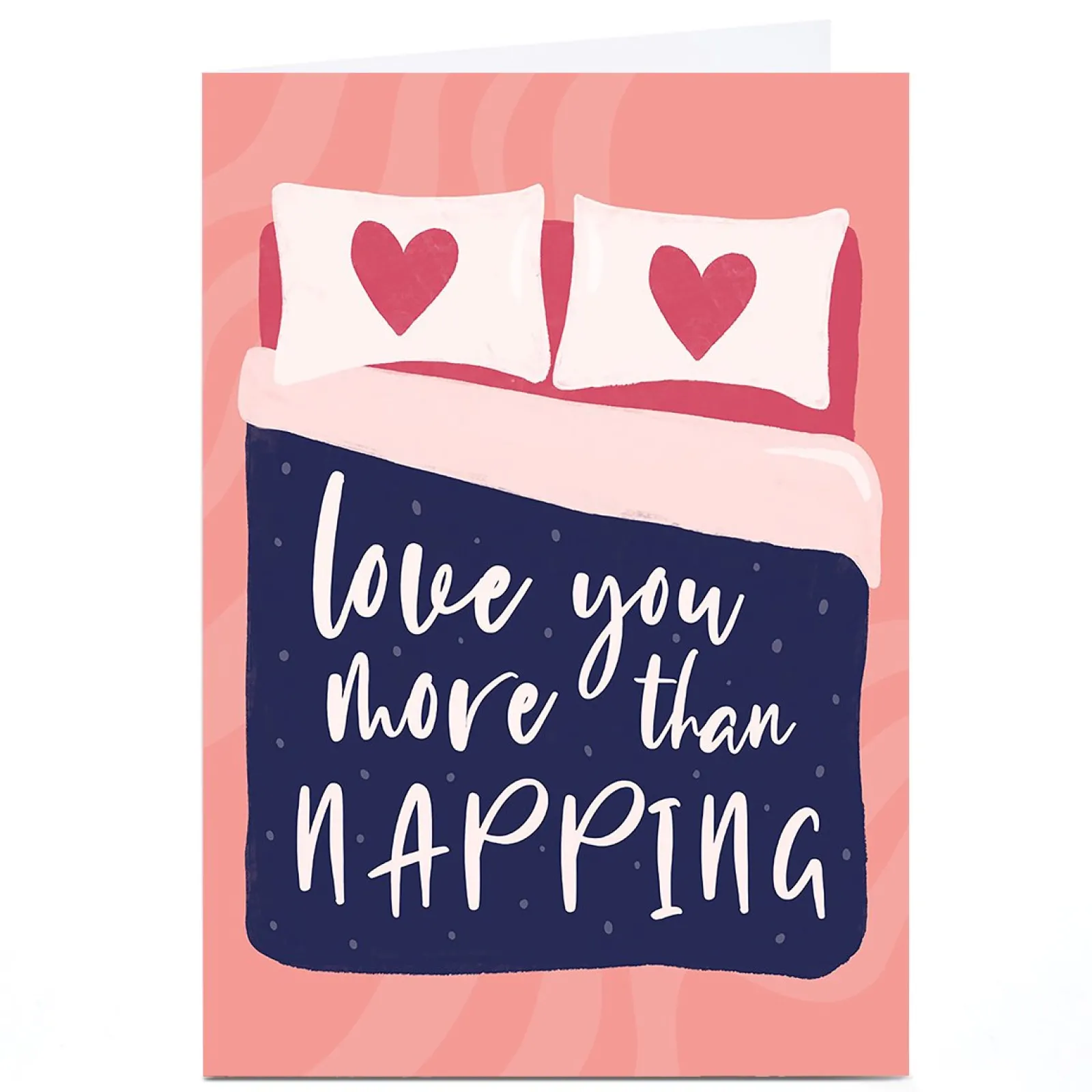 Card Factory Personalised Phoebe Munger Card - Napping