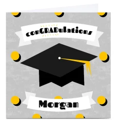 Clearance Personalised Phoebe Munger Graduation Card - conGRADulations Graduation|Congratulations