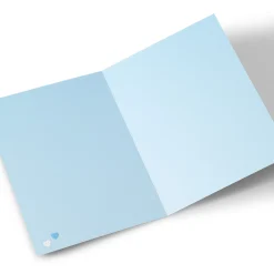 Personalised Photo Card - New Baby Boy Polaroid New Baby|Photo