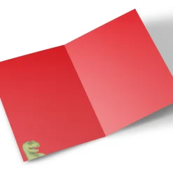 Best Personalised Photo Christmas Card - Roar-some Greetings Brother Christmas|Photo