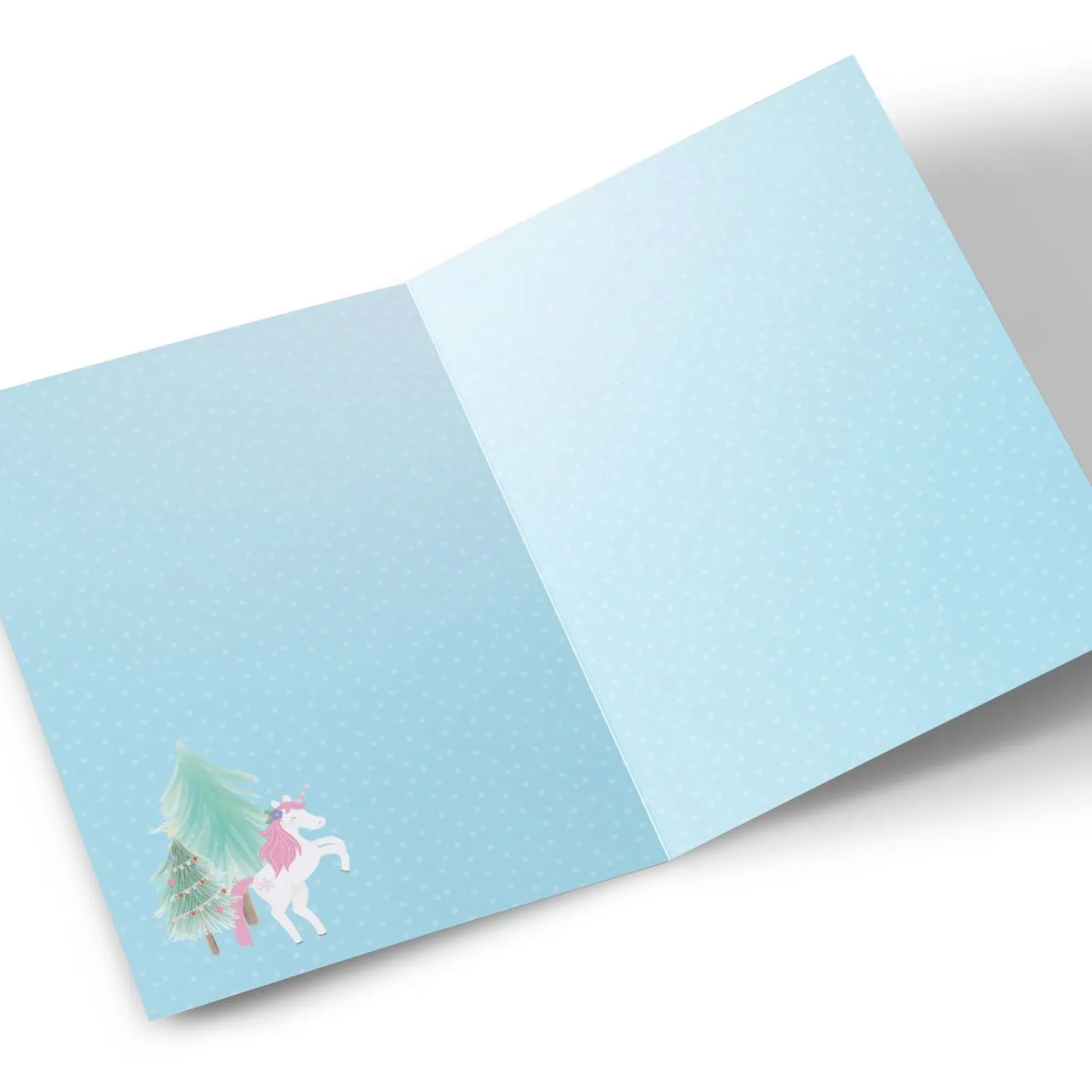 Card Factory Personalised Photo Christmas Card - Unicorn Magic Sister