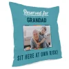 Personalised Photo Cushion - Reserved, Sit Here at Own Risk Personalised Cushions|Photo Gifts