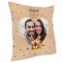 Sale Personalised Photo Cushion - Snuggling With You Personalised Cushions|Photo Gifts