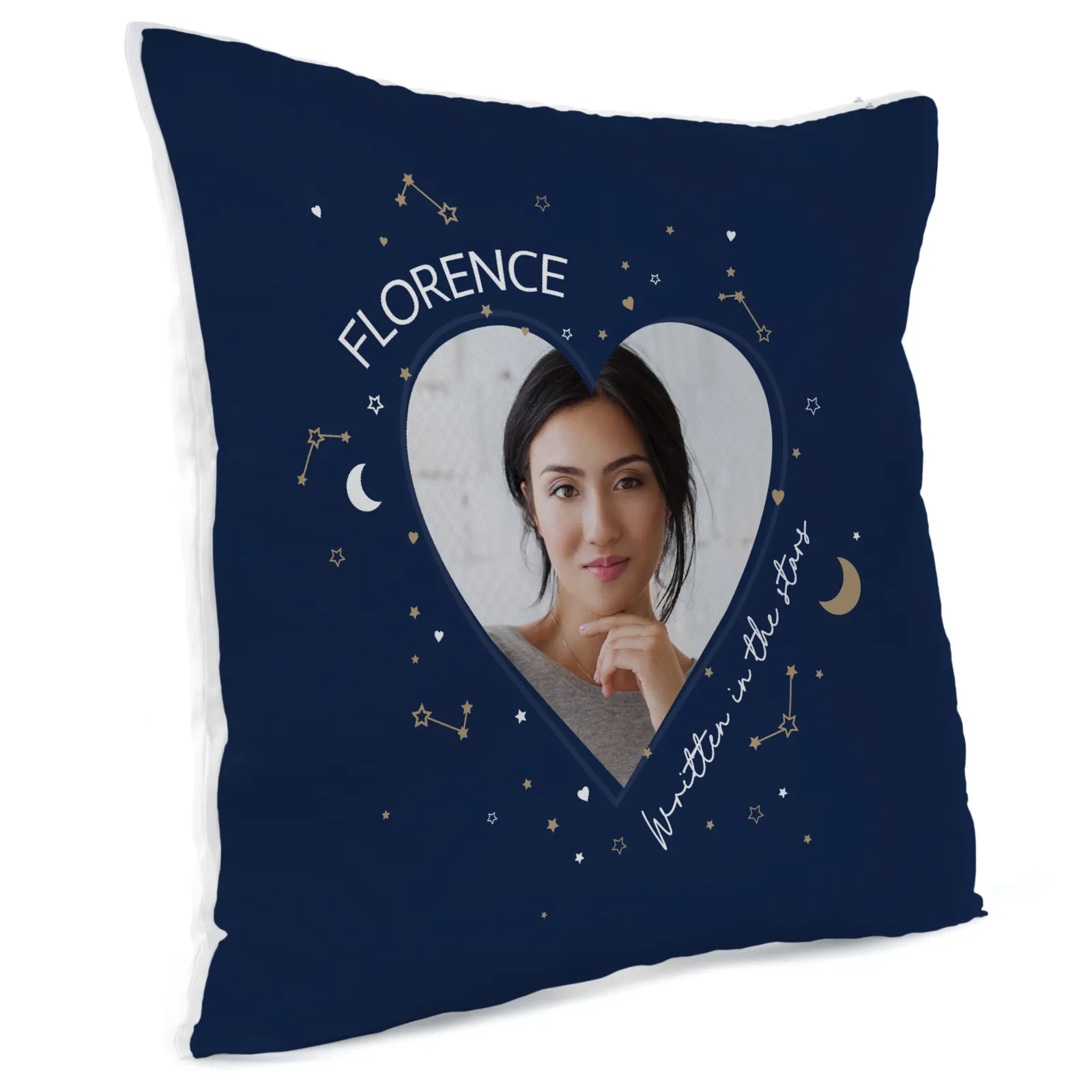 Discount Personalised Photo Cushion - Constellations Written in The Stars Personalised Cushions|Photo Gifts