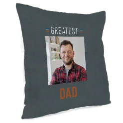 Hot Personalised Photo Cushion - Greatest, Any Name Personalised Cushions|Photo Gifts