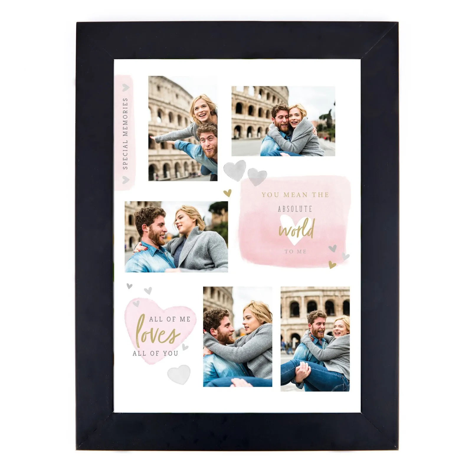 Sale Personalised Photo Print - Special Memories, 5 Photos Personalised Canvas & Wall Art|Photo Gifts