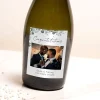 Card Factory Personalised Photo Upload Wedding Prosecco - Congratulations
