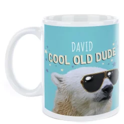 Kids Card Factory Personalised Pink Pet Shop Mug - Cool Old Dude