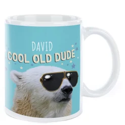Kids Card Factory Personalised Pink Pet Shop Mug - Cool Old Dude