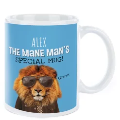 Kids Card Factory Personalised Pink Pet Shop Mug - The Mane Man