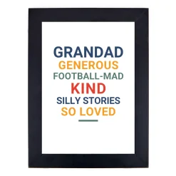 Personalised Print - Bright Text, Any Message Personalised Canvas & Wall Art|Photo Prints & Wall Art