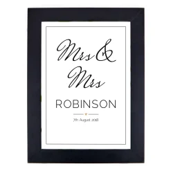 Card Factory Personalised Print - Wedding Date