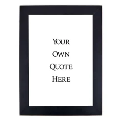 Card Factory Personalised Print - Your Own Quote