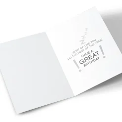 Best Personalised Quitting Hollywood Birthday Card - Son, Relax For Son|Funny