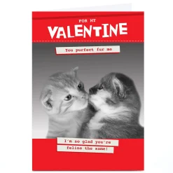 Best Personalised Quitting Hollywood Valentine Card- For my Valentine Funny