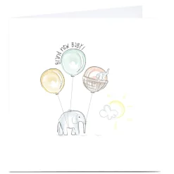 Hot Personalised Rachel Griffin Birthday Card - Brand New Baby, 1 New Baby|Birthday
