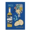 Card Factory Personalised Rebecca Prinn Birthday Card - Wine & Cheese