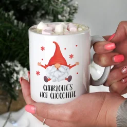 Card Factory Personalised Red Gonk Christmas Mug