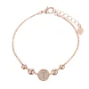 Discount Personalised Rose Gold Disc Bracelet 40Th Birthday|30Th Birthday