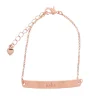 Card Factory Personalised Rose Gold ID Bracelet
