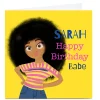 Discount Personalised Rosha Designs Birthday Card - Babe Premium Square|Birthday