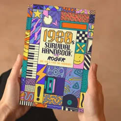 Card Factory Personalised 1980s Nostalgia Survival Book - Paperback