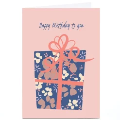 Card Factory Personalised Sazerelli Birthday Card - Gift