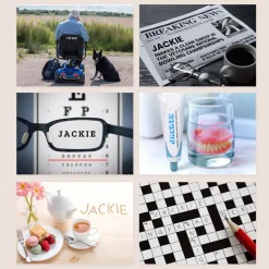 Card Factory Personalised Senior Moments Calendar - 2024-2025 Edition