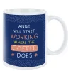 Personalised Smiley Happy People Mug - When The Coffee Does Personalised Mugs|Mugs