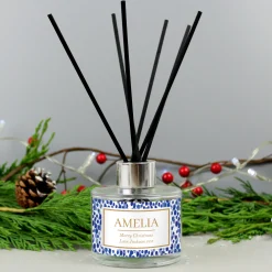 Clearance Personalised Spotty Refillable Reed Diffuser Scented Candles|Anniversary Gifts