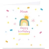 Discount Personalised Squirrel Bandit Birthday Card - Little Rainbow Kids For Kids|For Niece