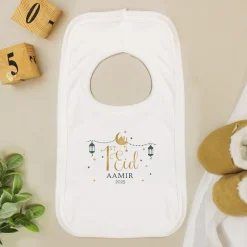 Discount Personalised 1st Eid Baby Bib Jewellery & Keepsakes|Gifts For Babies