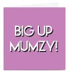 Card Factory Personalised Streetgreets Card - Big up Mumzy