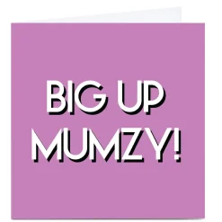 Card Factory Personalised Streetgreets Card - Big up Mumzy