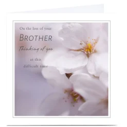 Card Factory Personalised Sympathy Card - At This Difficult Time