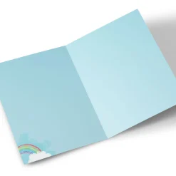 Card Factory Personalised Sympathy Card - Rainbow Bridge