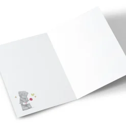 Card Factory Personalised Tatty Teddy Valentine's Day Card - You Make My Heart Smile, One I Love