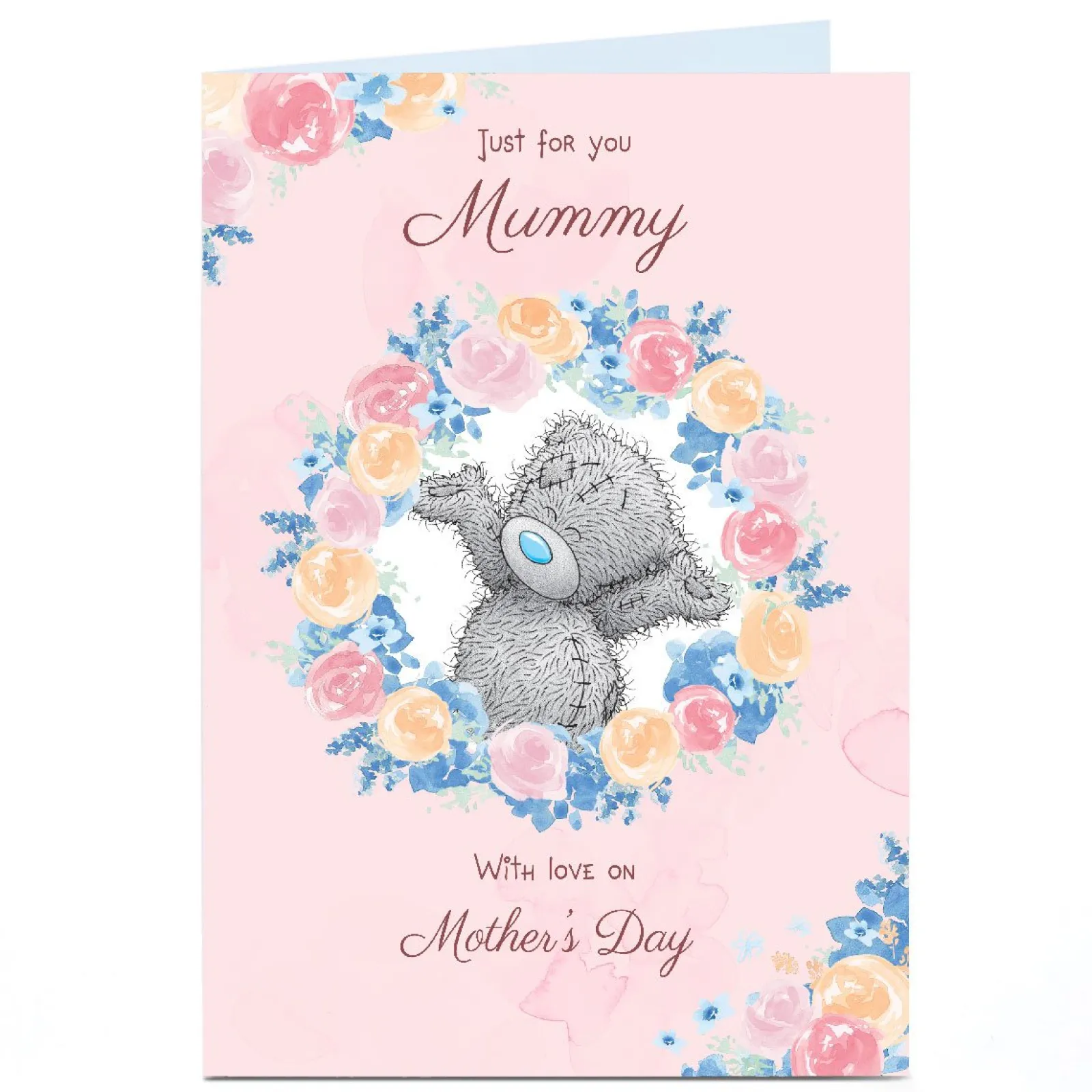 Card Factory Personalised Tatty Teddy Mother's Day Card - With Love On Mother's Day