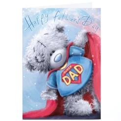 Personalised Tatty Teddy Father's Day Card - Super Dad Father's Day|Tatty Teddy