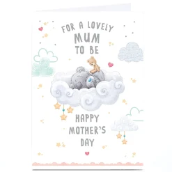 Card Factory Personalised Tatty Teddy Mother's Day Card - For A Lovely Mum to Be